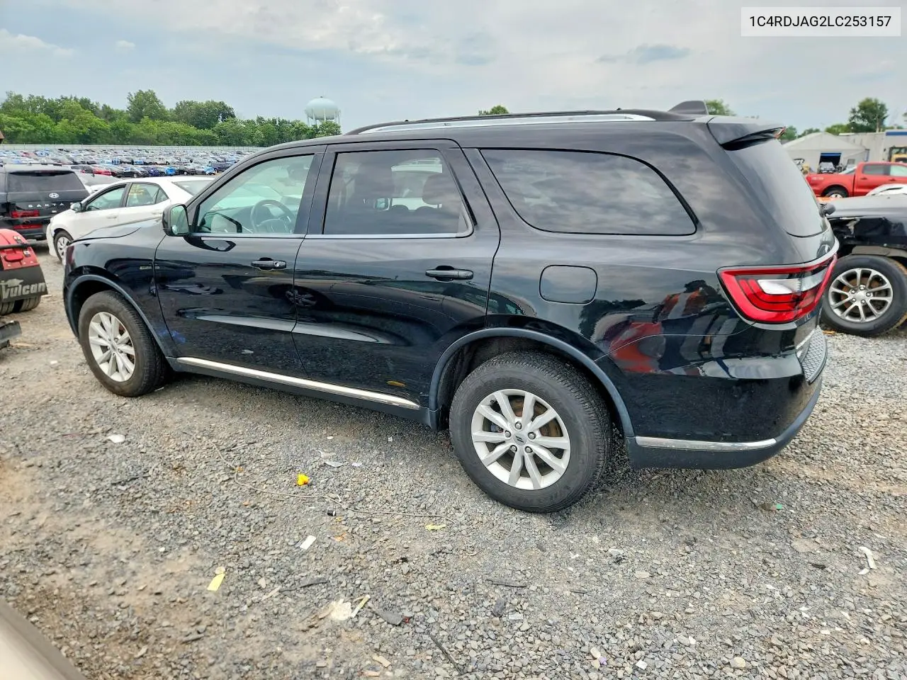 2020 Dodge Durango Sxt VIN: 1C4RDJAG2LC253157 Lot: 59111726