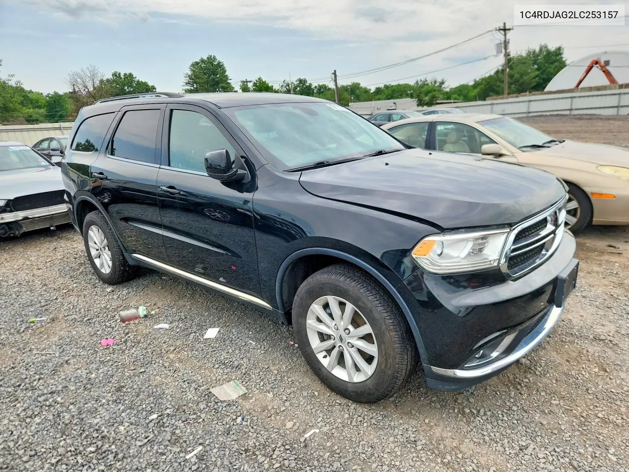 2020 Dodge Durango Sxt VIN: 1C4RDJAG2LC253157 Lot: 59111726