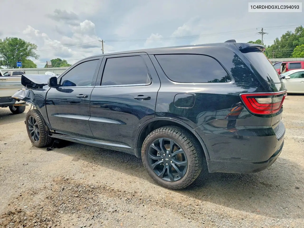 2020 Dodge Durango Gt VIN: 1C4RDHDGXLC394093 Lot: 60270326