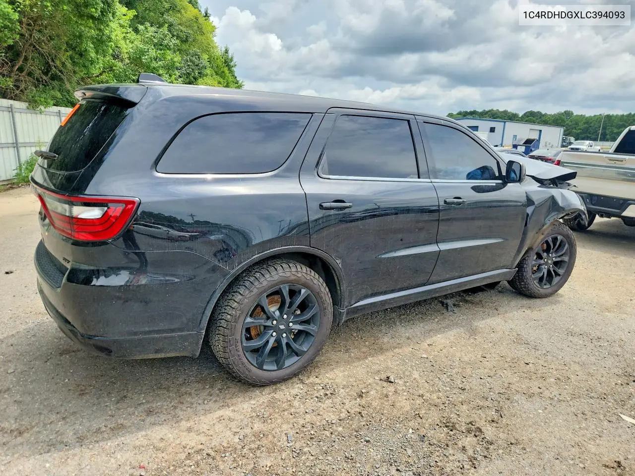 2020 Dodge Durango Gt VIN: 1C4RDHDGXLC394093 Lot: 60270326