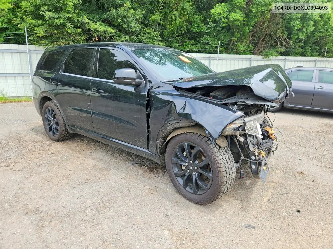 2020 Dodge Durango Gt VIN: 1C4RDHDGXLC394093 Lot: 60270326