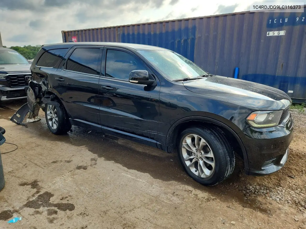 2020 Dodge Durango Gt VIN: 1C4RDJDG9LC116373 Lot: 61757276