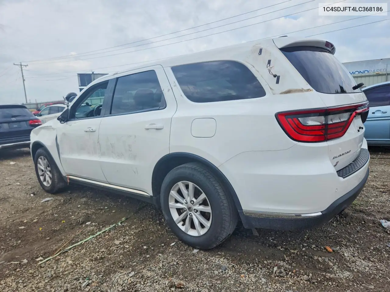 1C4SDJFT4LC368186 2020 Dodge Durango
