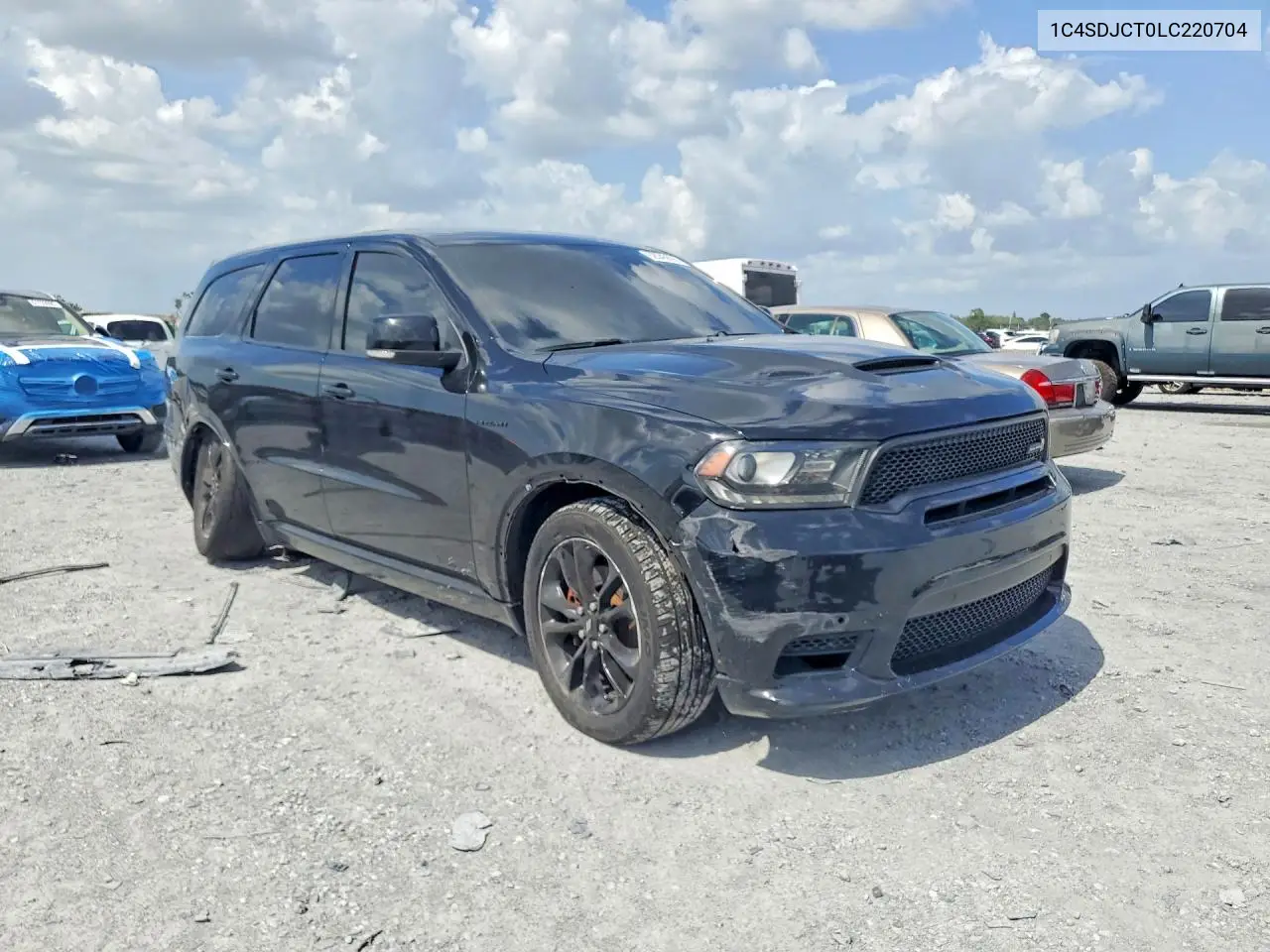 2020 Dodge Durango R/T VIN: 1C4SDJCT0LC220704 Lot: 62045626