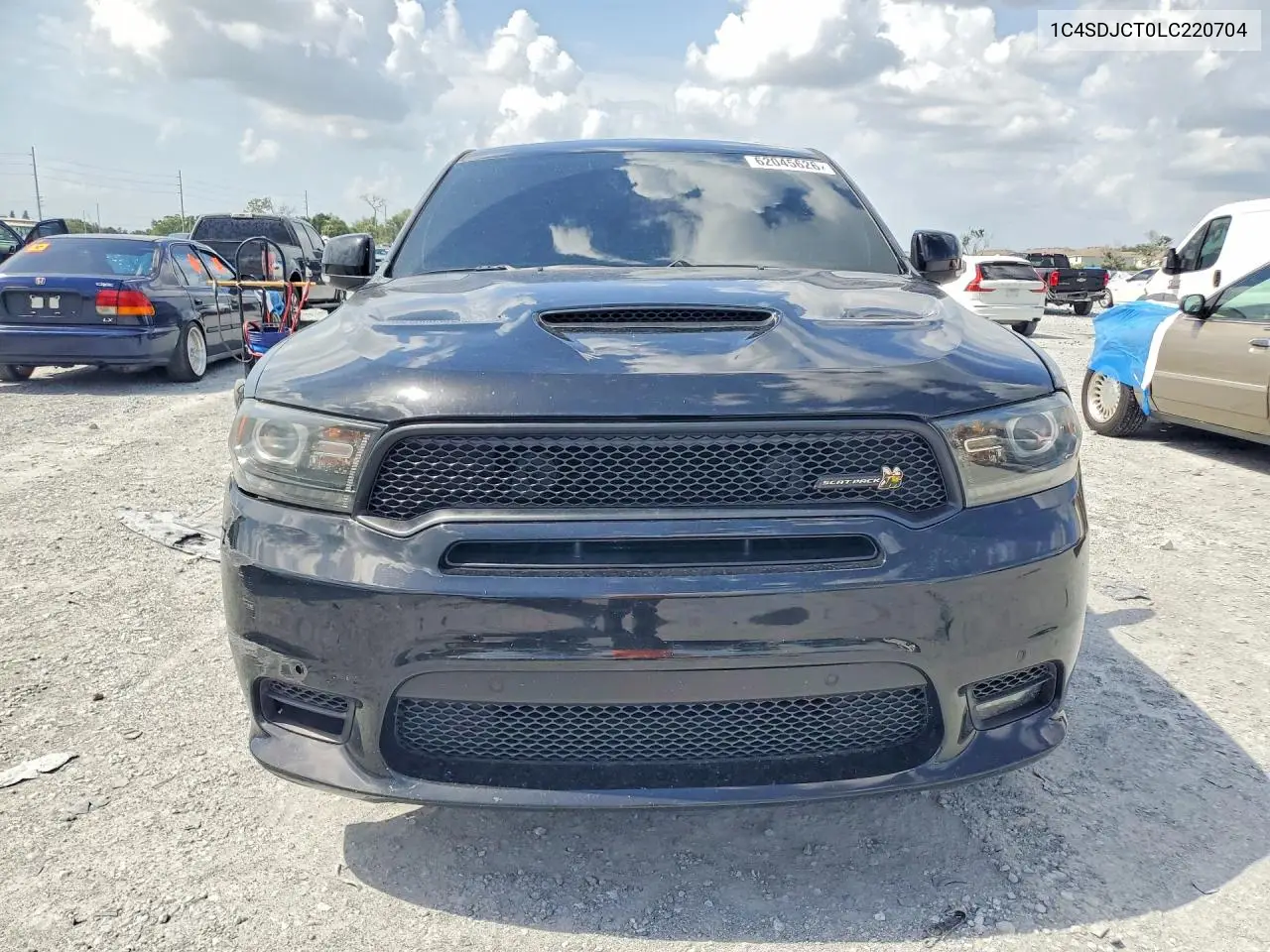 2020 Dodge Durango R/T VIN: 1C4SDJCT0LC220704 Lot: 62045626