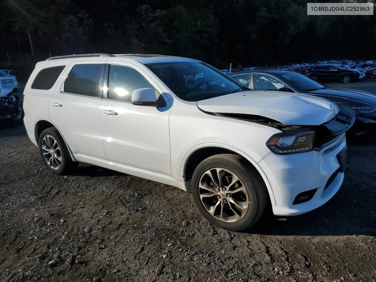 1C4RDJDG4LC252863 2020 Dodge Durango Gt