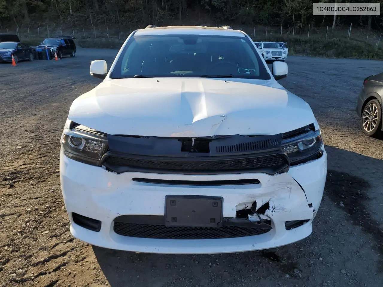 1C4RDJDG4LC252863 2020 Dodge Durango Gt