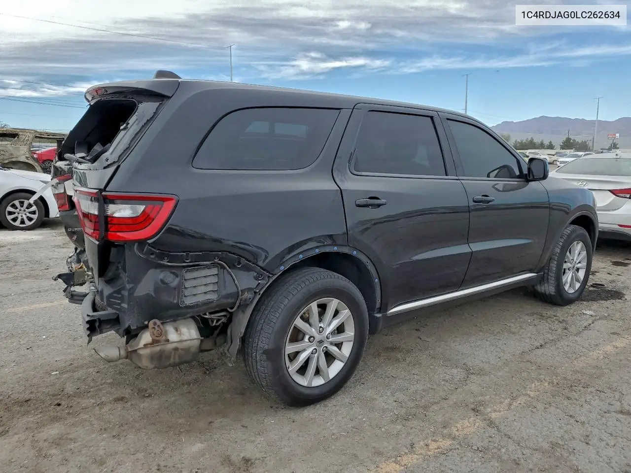 1C4RDJAG0LC262634 2020 Dodge Durango Sxt