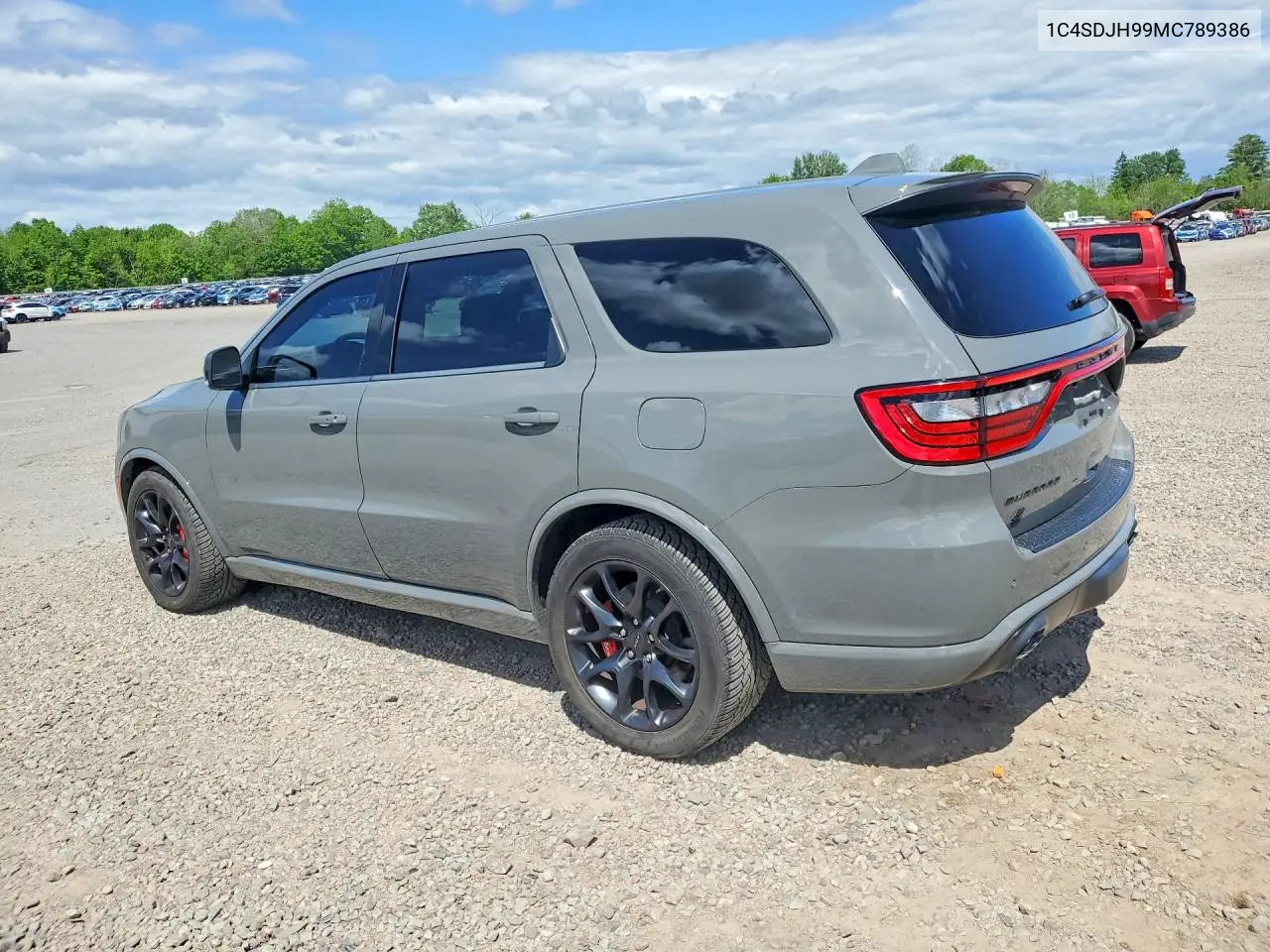 2021 Dodge Durango Srt Hellcat VIN: 1C4SDJH99MC789386 Lot: 55548956