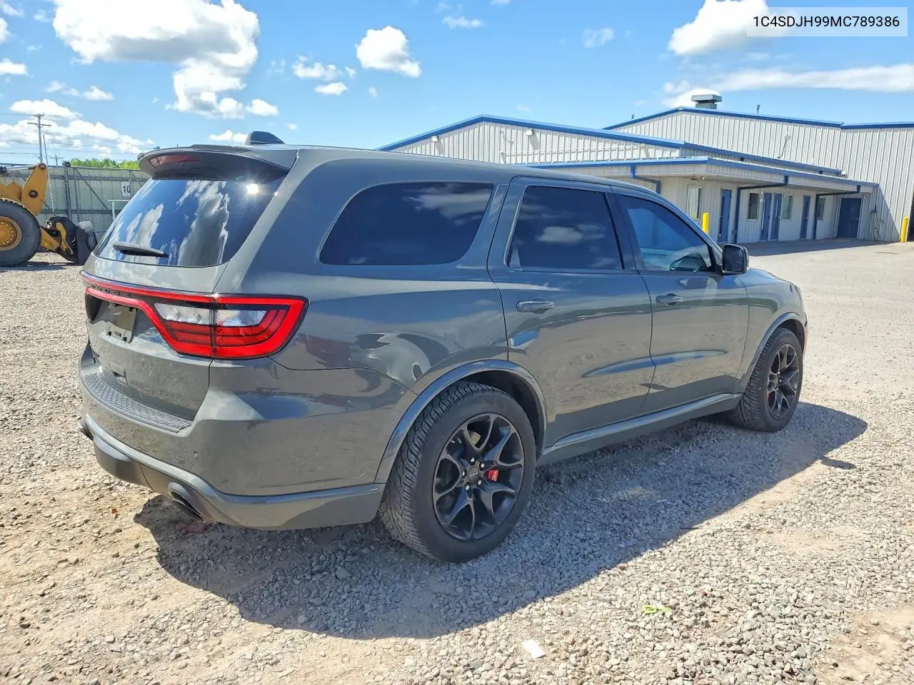 2021 Dodge Durango Srt Hellcat VIN: 1C4SDJH99MC789386 Lot: 55548956