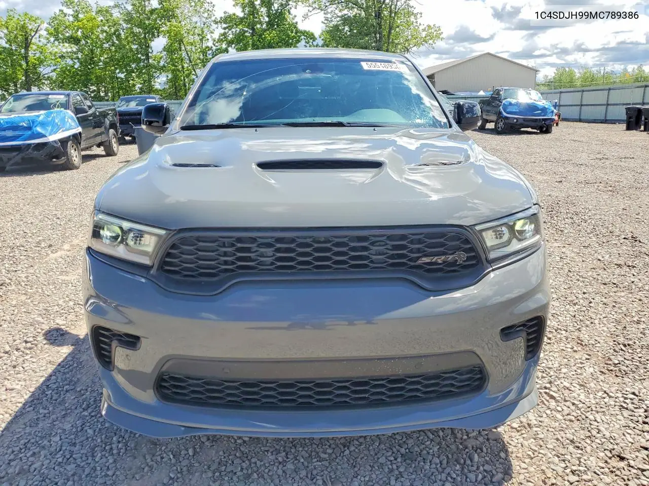2021 Dodge Durango Srt Hellcat VIN: 1C4SDJH99MC789386 Lot: 55548956