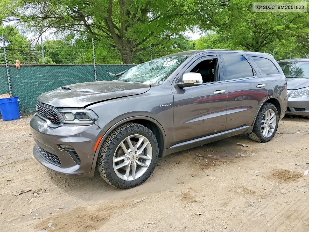 2021 Dodge Durango R VIN: 1C4SDJCT8MC661823 Lot: 56725016