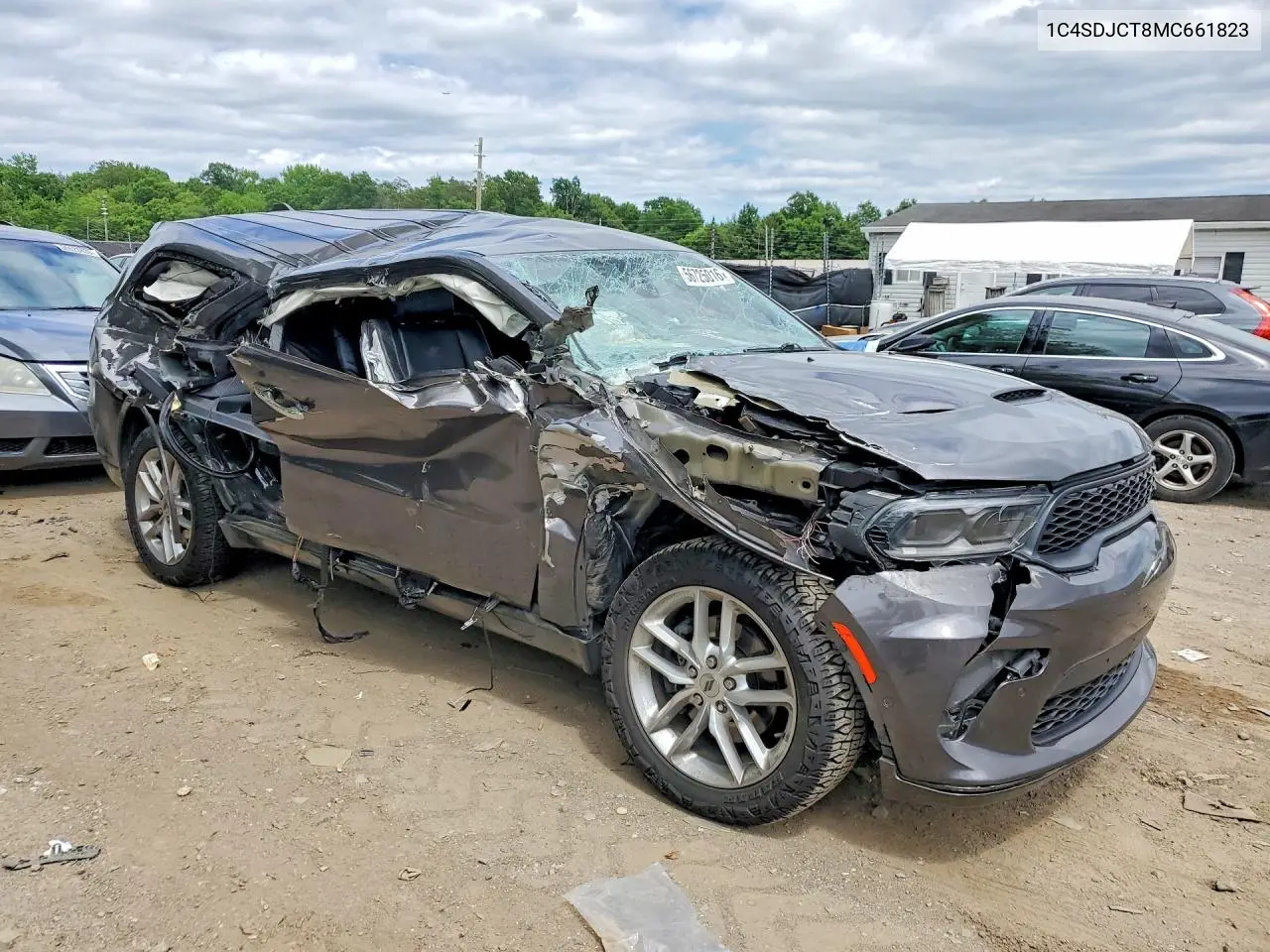2021 Dodge Durango R VIN: 1C4SDJCT8MC661823 Lot: 56725016