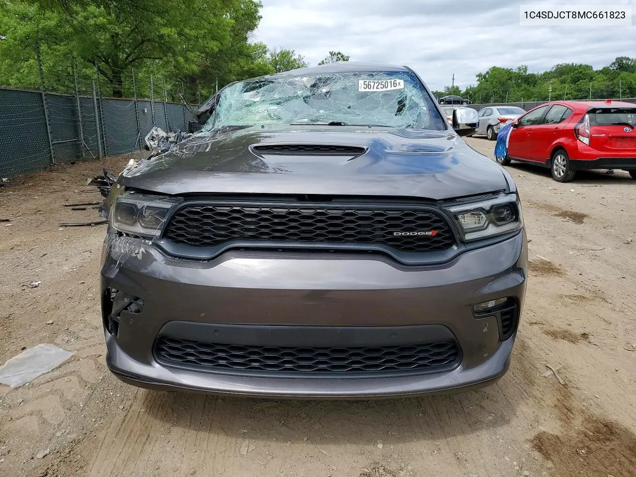 2021 Dodge Durango R VIN: 1C4SDJCT8MC661823 Lot: 56725016