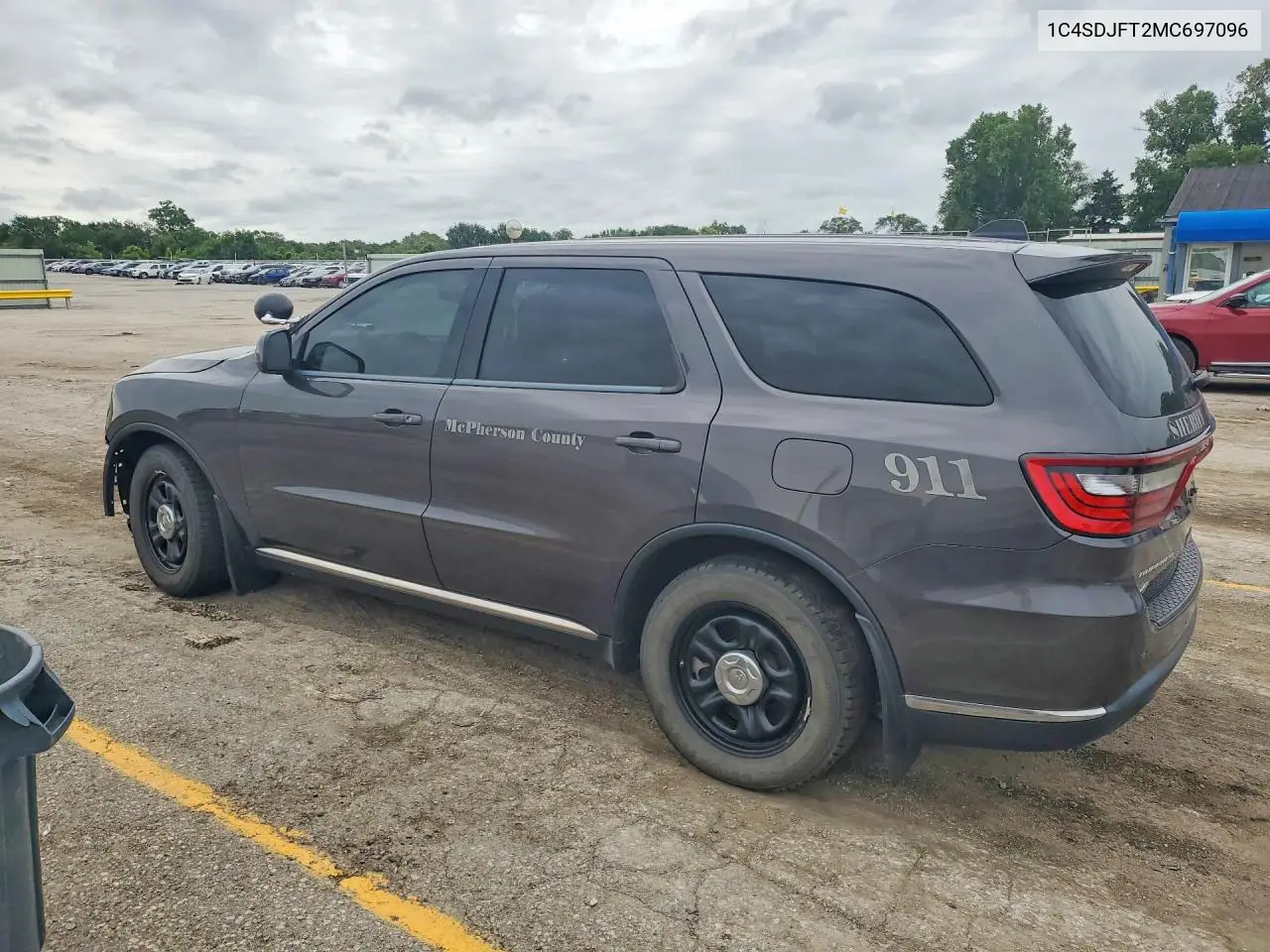 2021 Dodge Durango Pursuit VIN: 1C4SDJFT2MC697096 Lot: 58200036