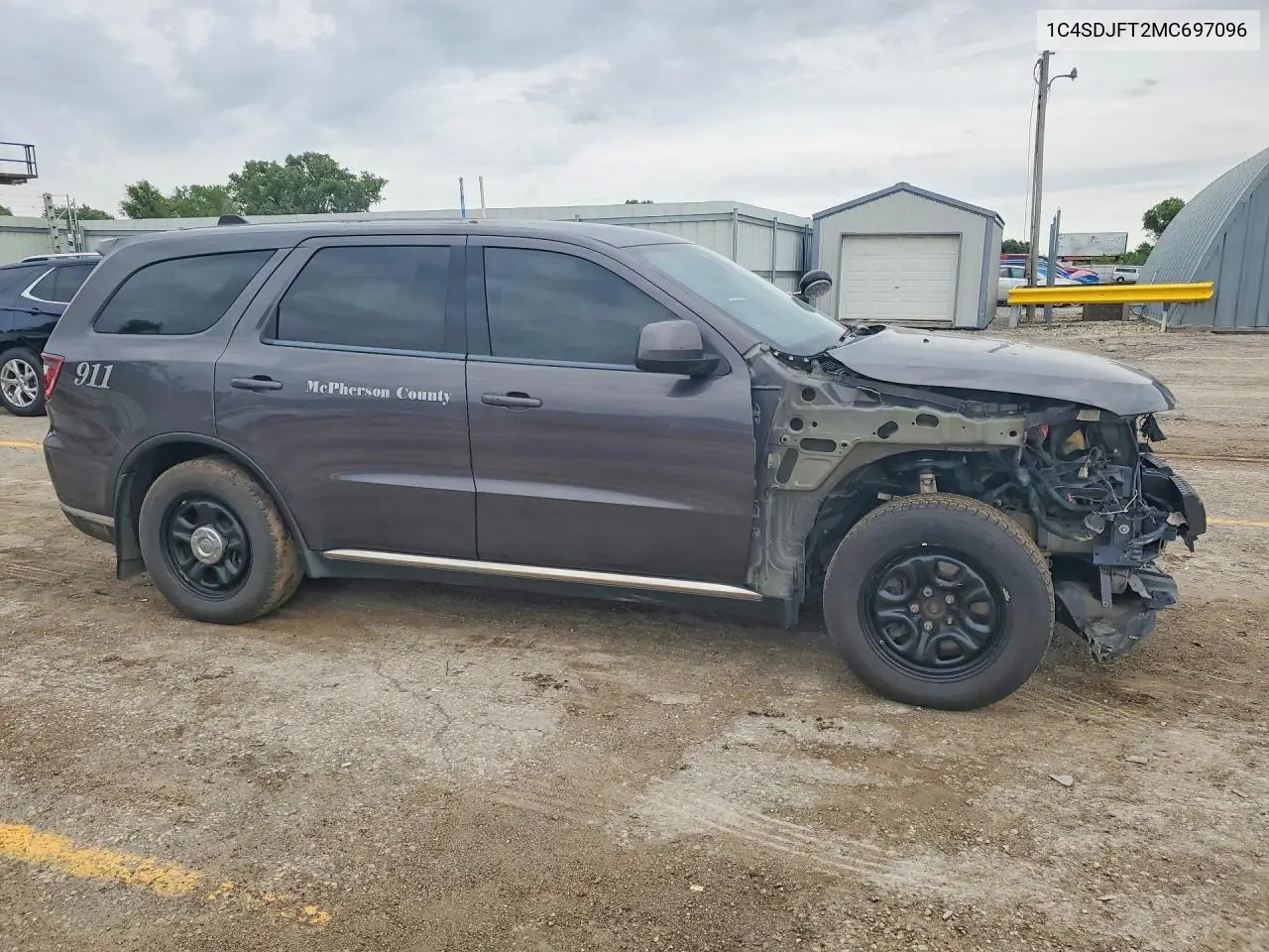 2021 Dodge Durango Pursuit VIN: 1C4SDJFT2MC697096 Lot: 58200036