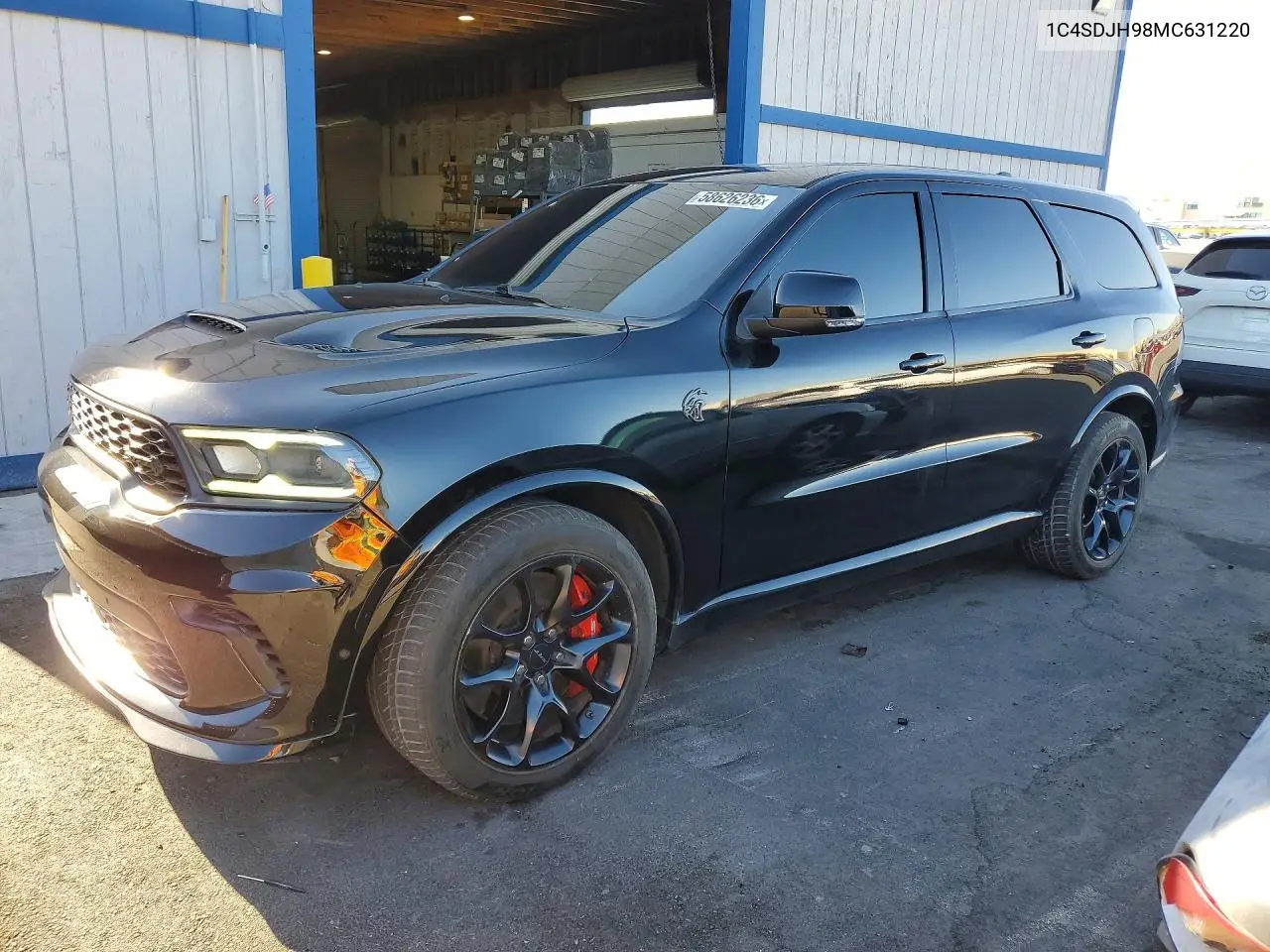 2021 Dodge Durango Srt Hellcat VIN: 1C4SDJH98MC631220 Lot: 58626236