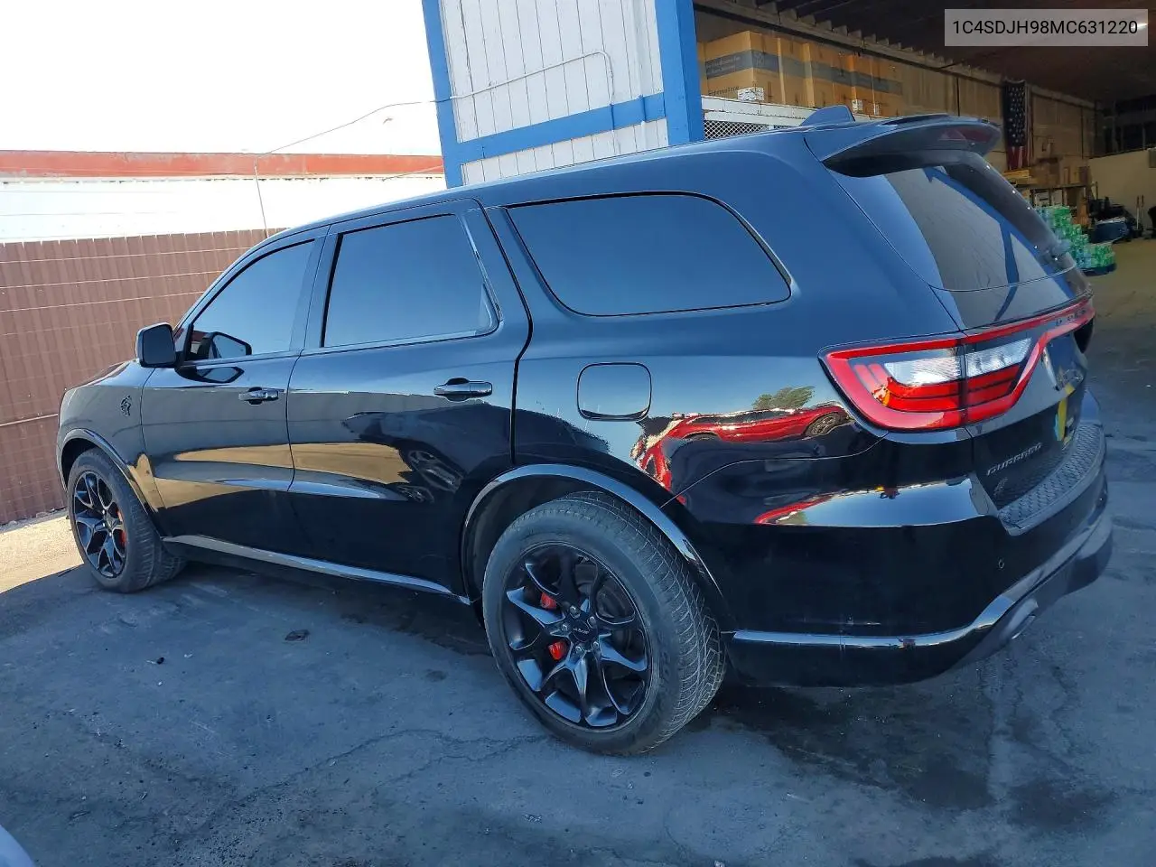 2021 Dodge Durango Srt Hellcat VIN: 1C4SDJH98MC631220 Lot: 58626236