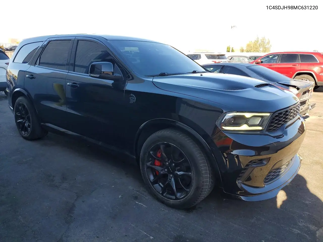2021 Dodge Durango Srt Hellcat VIN: 1C4SDJH98MC631220 Lot: 58626236