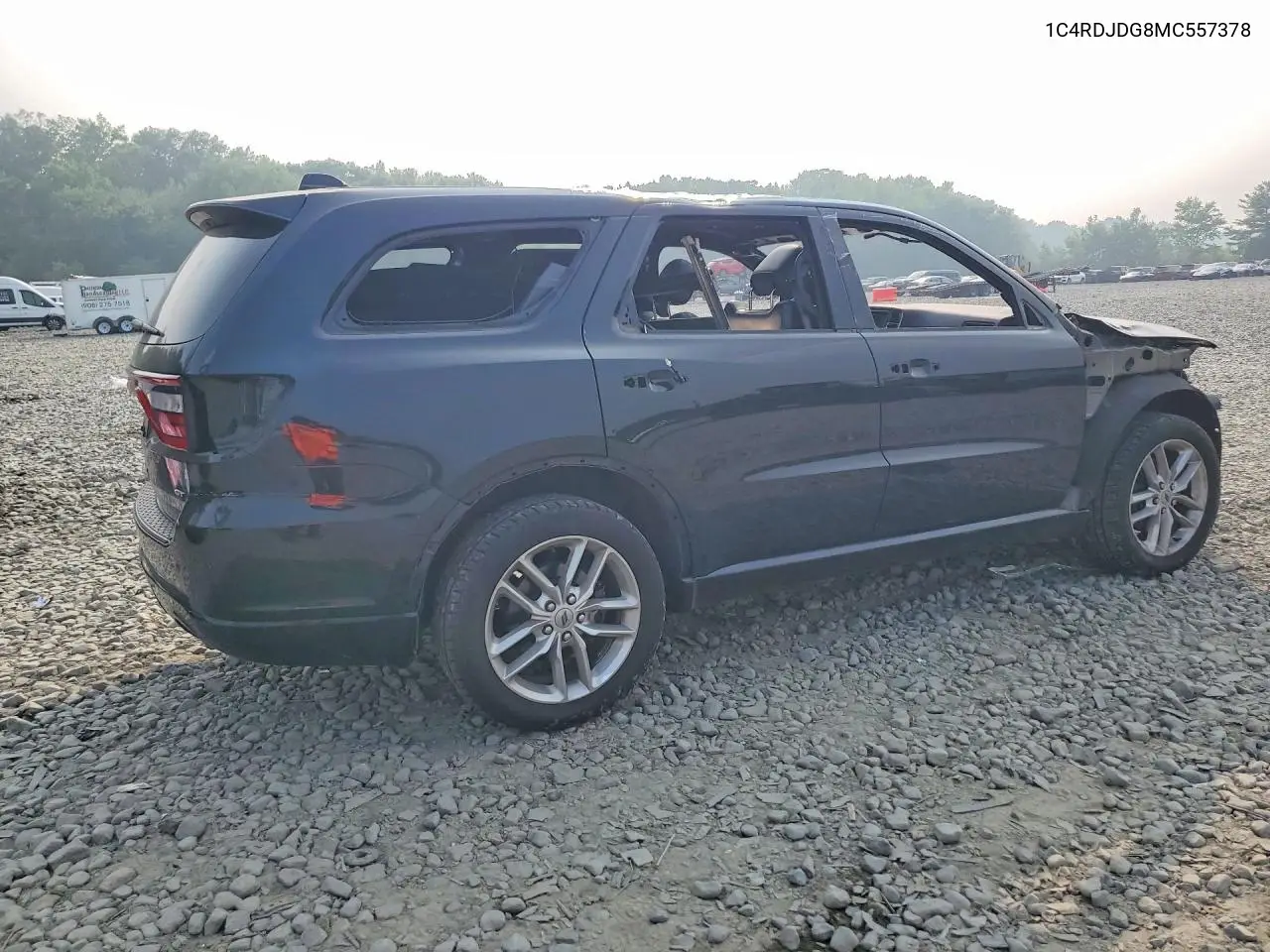2021 Dodge Durango Gt VIN: 1C4RDJDG8MC557378 Lot: 61380046