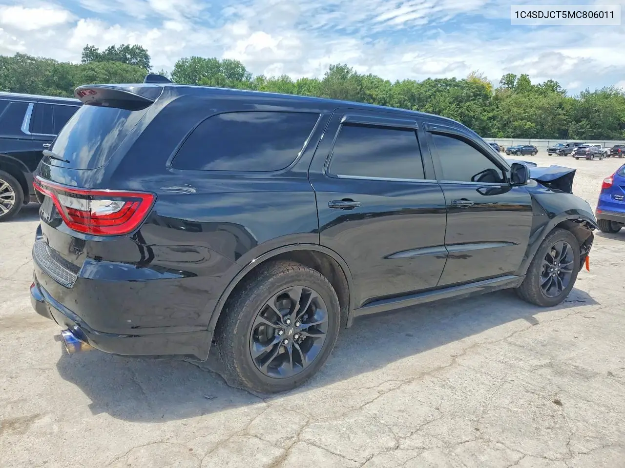 2021 Dodge Durango R/T VIN: 1C4SDJCT5MC806011 Lot: 61409936