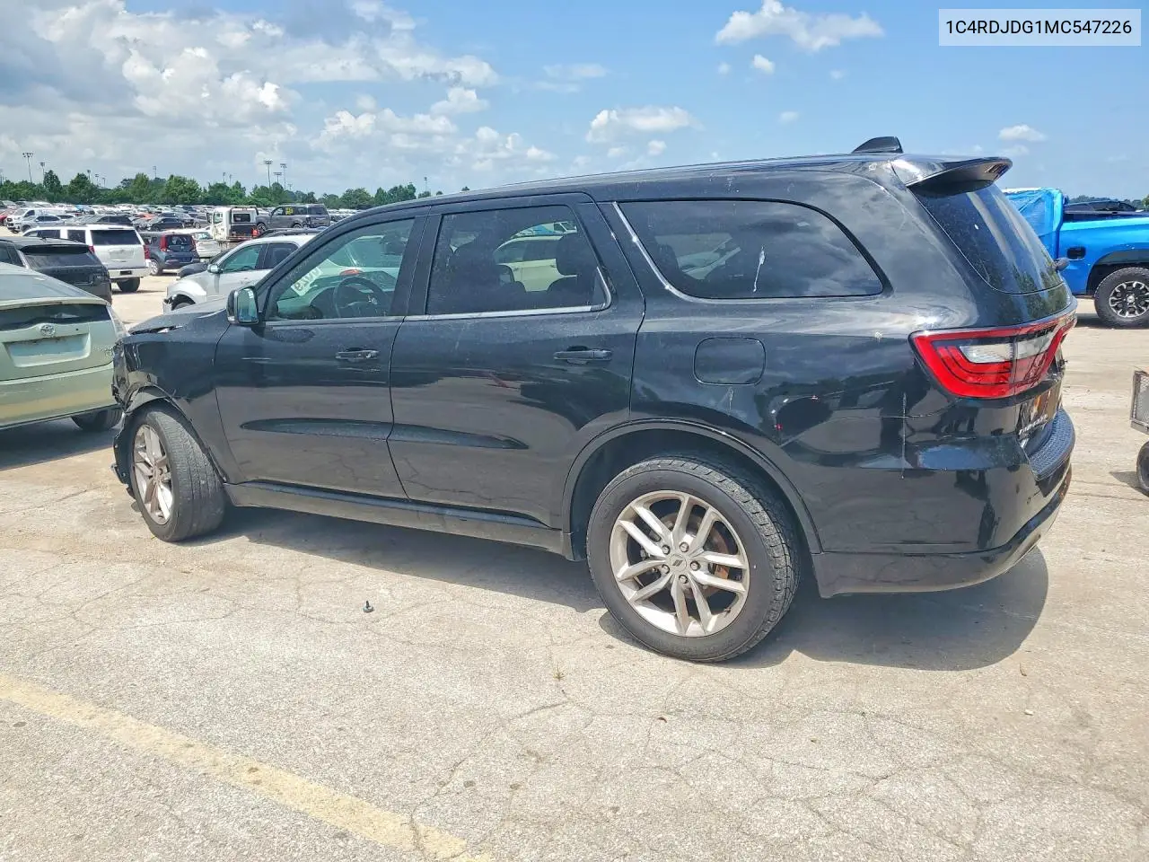 2021 Dodge Durango Gt VIN: 1C4RDJDG1MC547226 Lot: 61416666