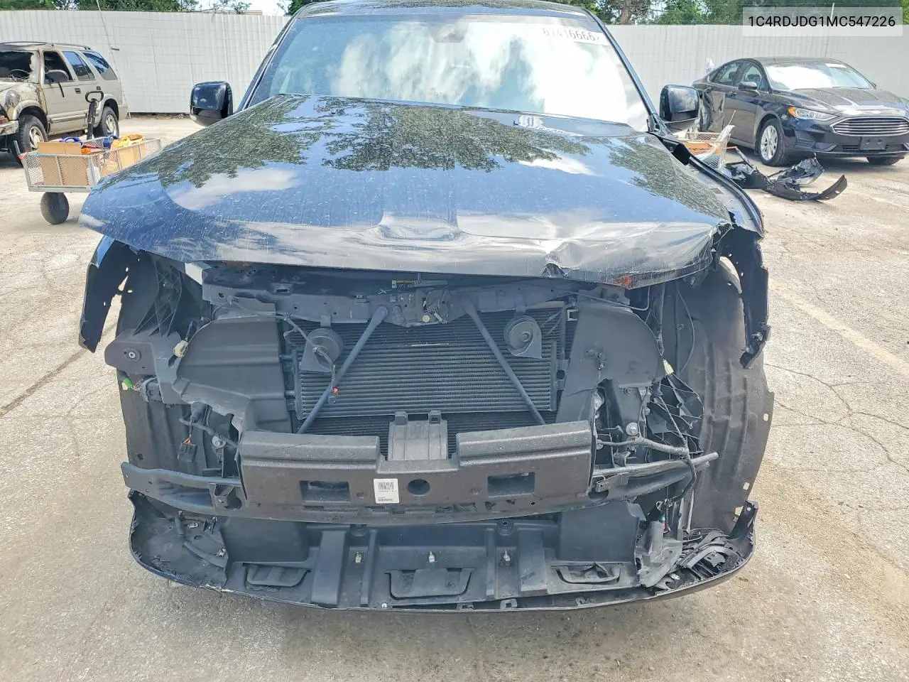 2021 Dodge Durango Gt VIN: 1C4RDJDG1MC547226 Lot: 61416666