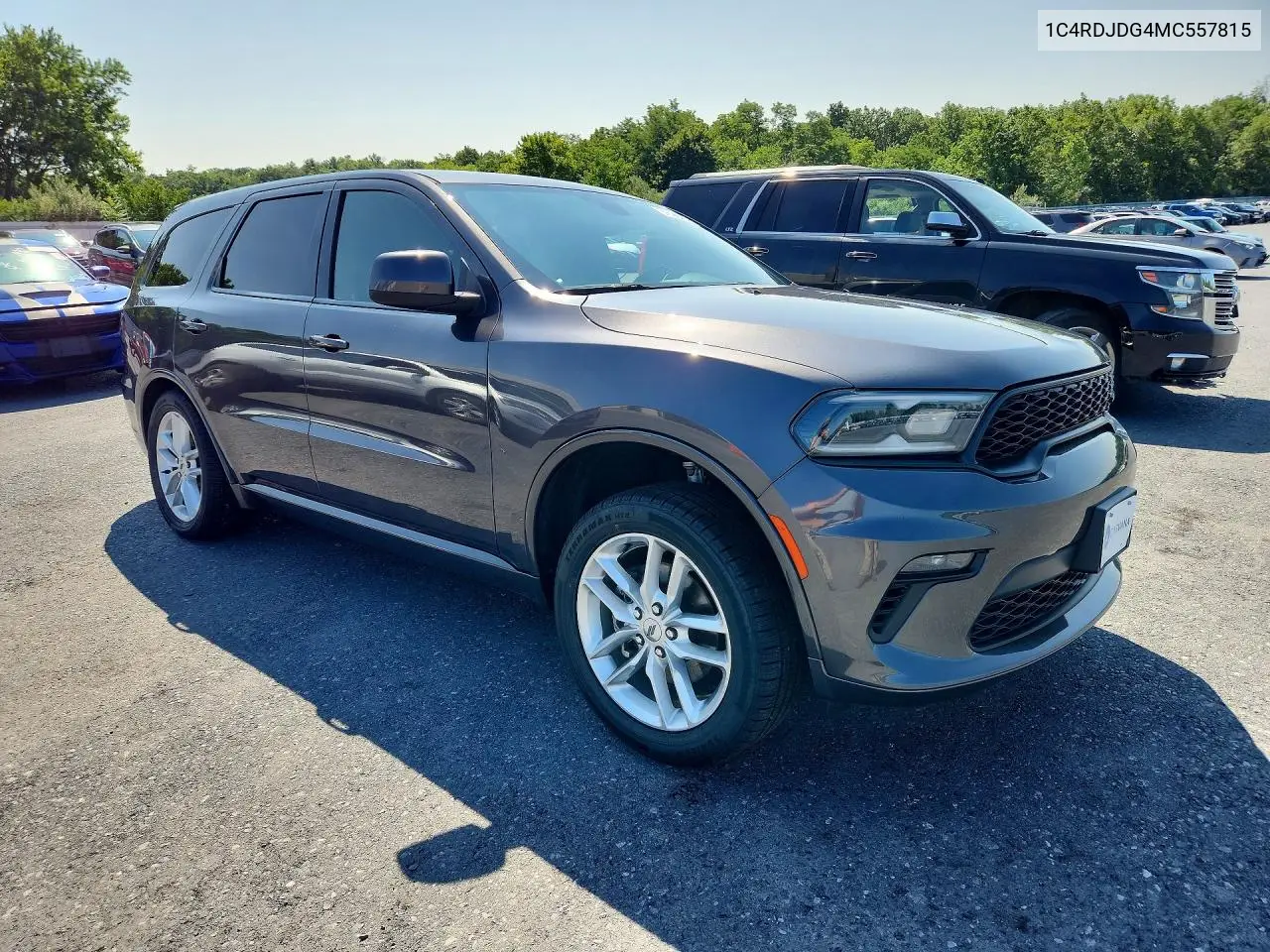 2021 Dodge Durango Gt VIN: 1C4RDJDG4MC557815 Lot: 61868726