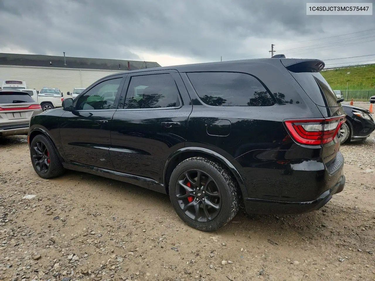 2021 Dodge Durango R/T VIN: 1C4SDJCT3MC575447 Lot: 62027606