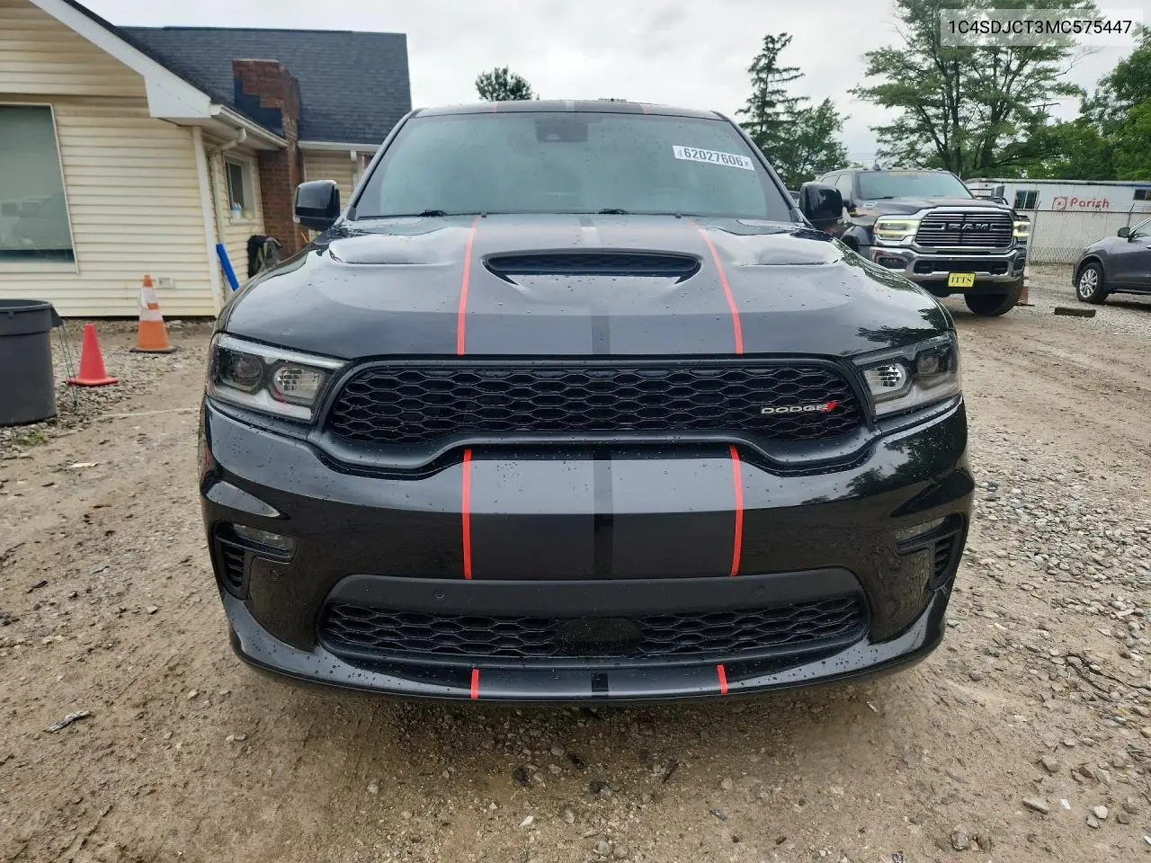 2021 Dodge Durango R/T VIN: 1C4SDJCT3MC575447 Lot: 62027606