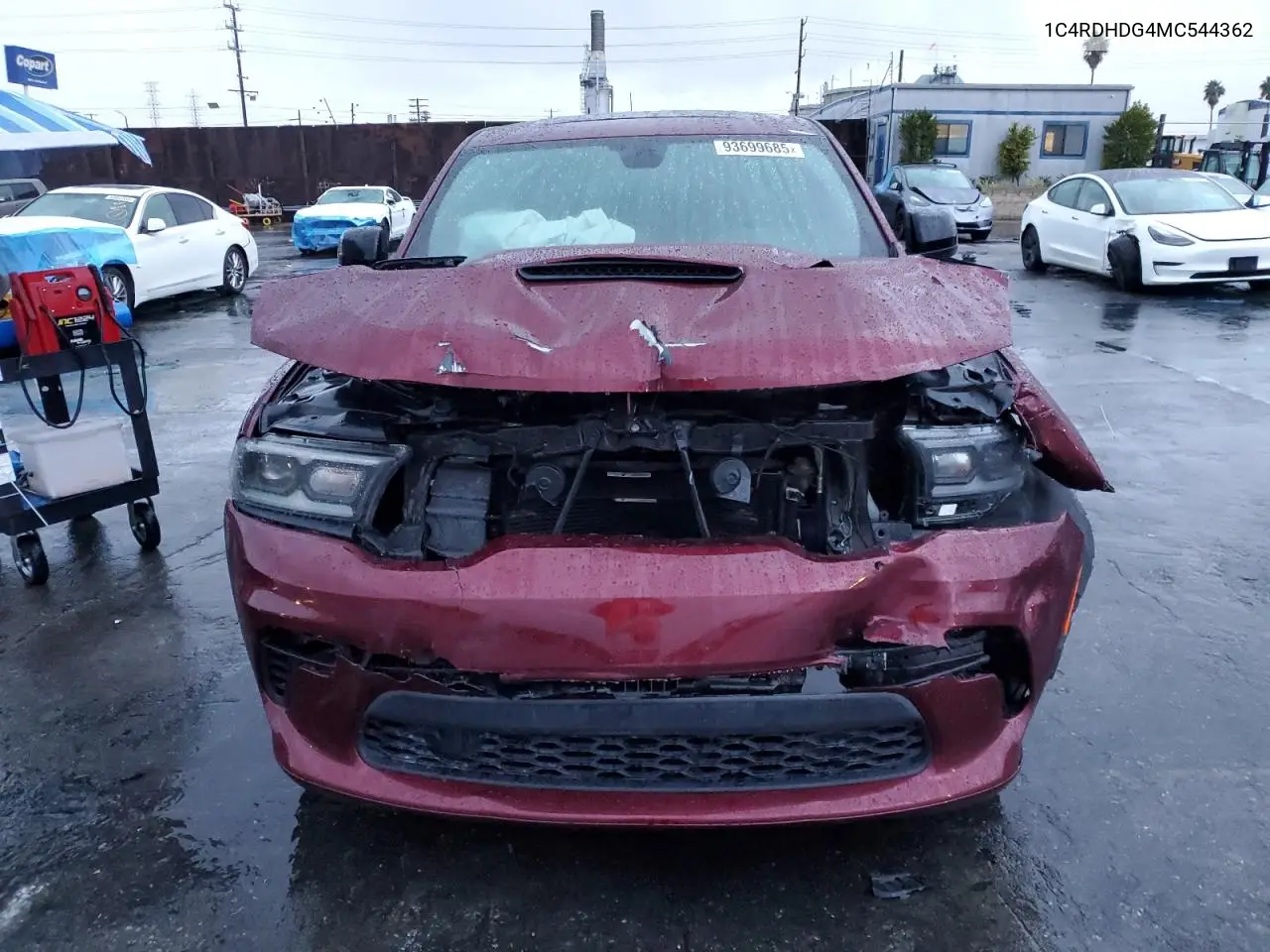 1C4RDHDG4MC544362 2021 Dodge Durango Gt