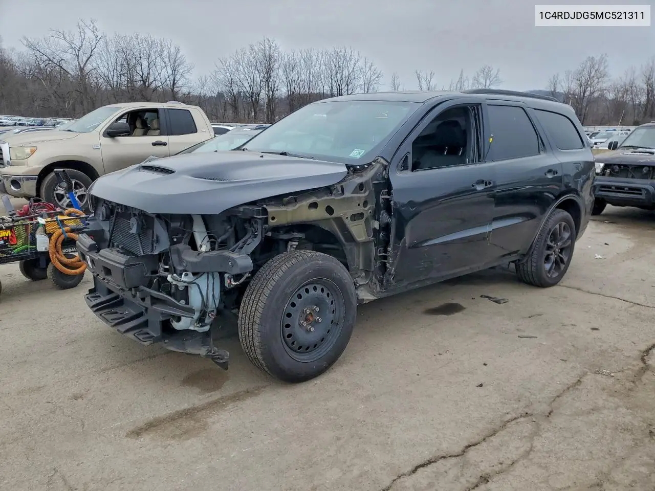 1C4RDJDG5MC521311 2021 Dodge Durango Gt
