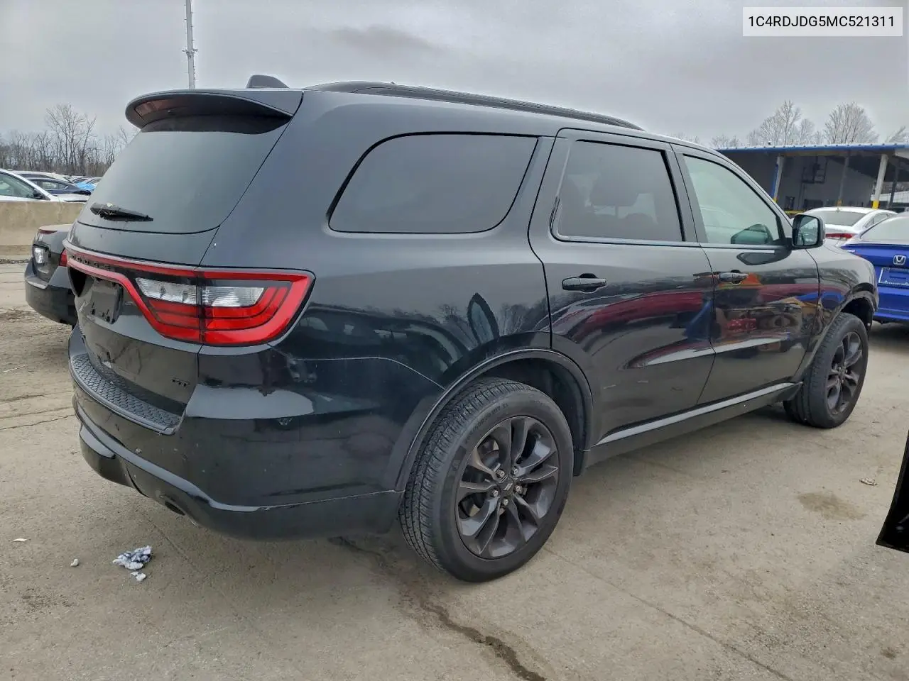 1C4RDJDG5MC521311 2021 Dodge Durango Gt