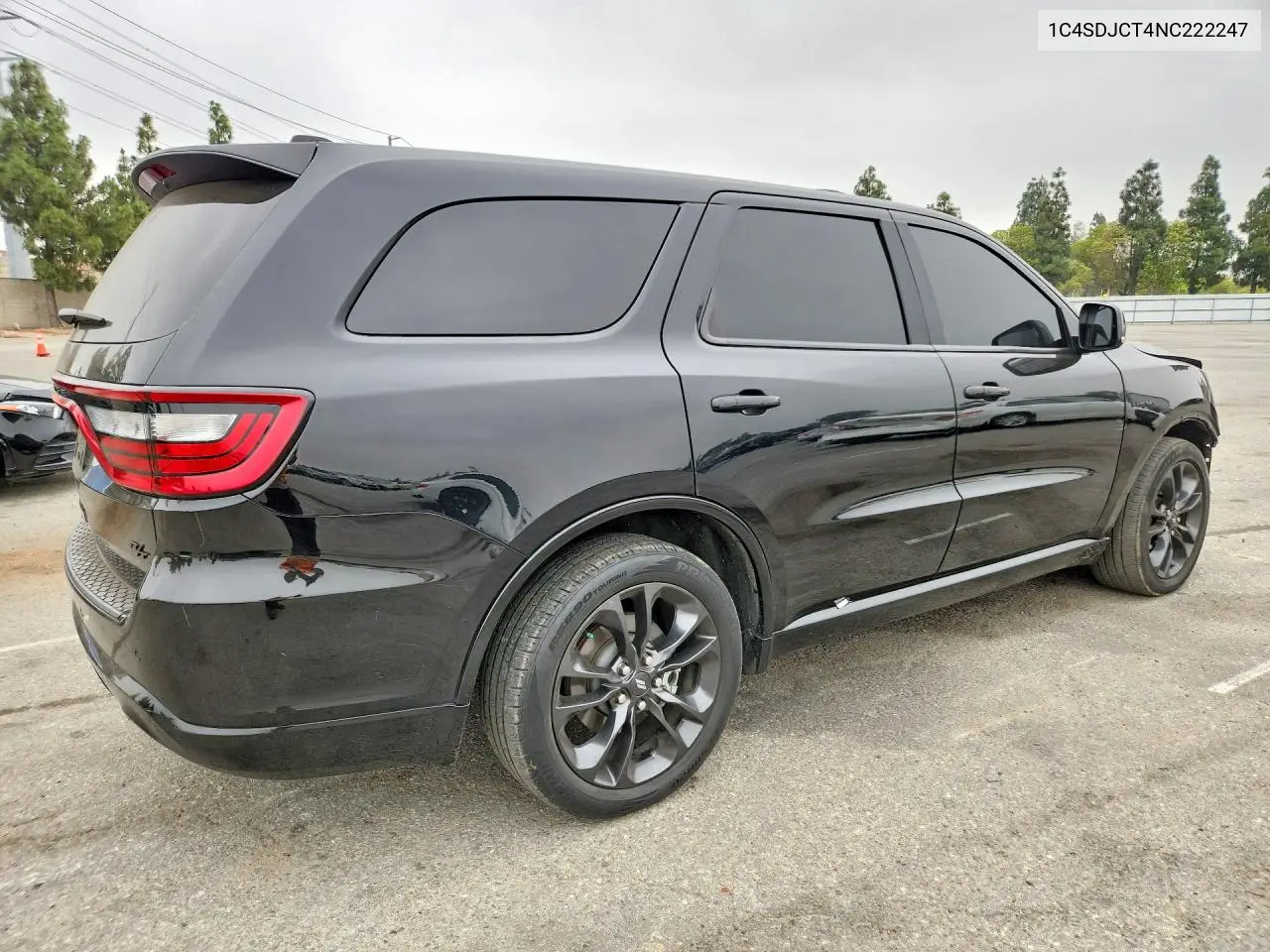 2022 Dodge Durango R VIN: 1C4SDJCT4NC222247 Lot: 57436276