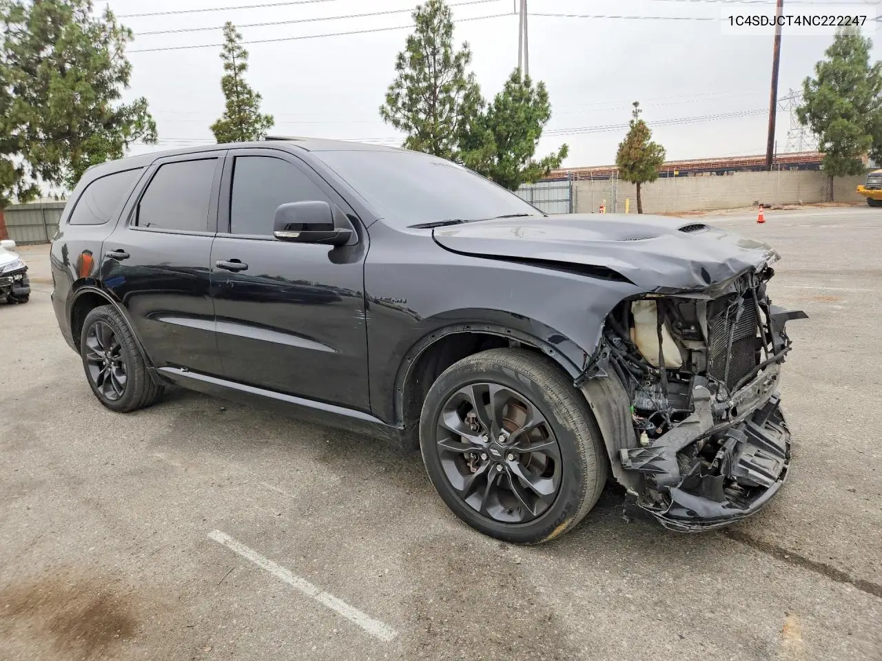 2022 Dodge Durango R VIN: 1C4SDJCT4NC222247 Lot: 57436276