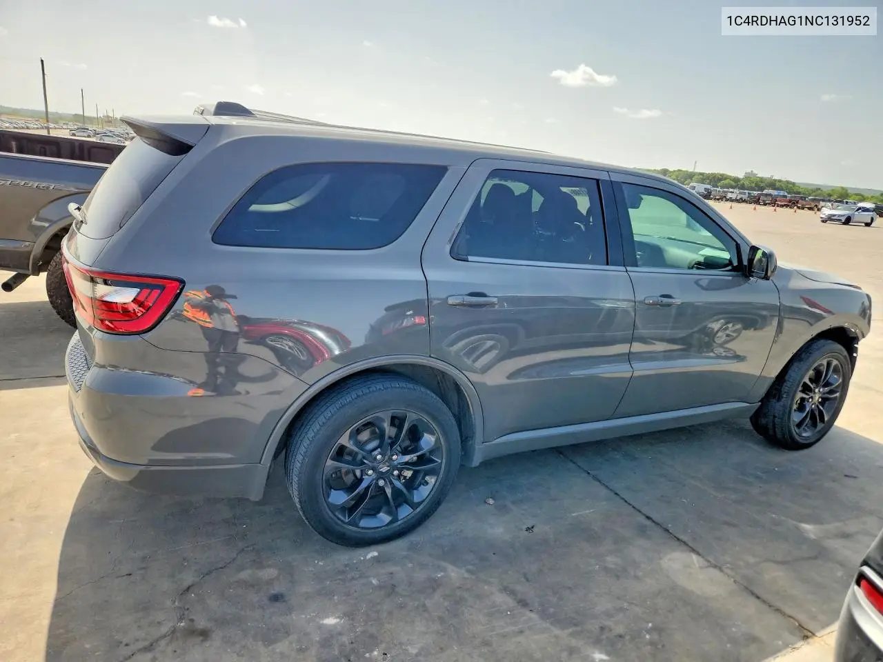 2022 Dodge Durango Sxt VIN: 1C4RDHAG1NC131952 Lot: 58641146