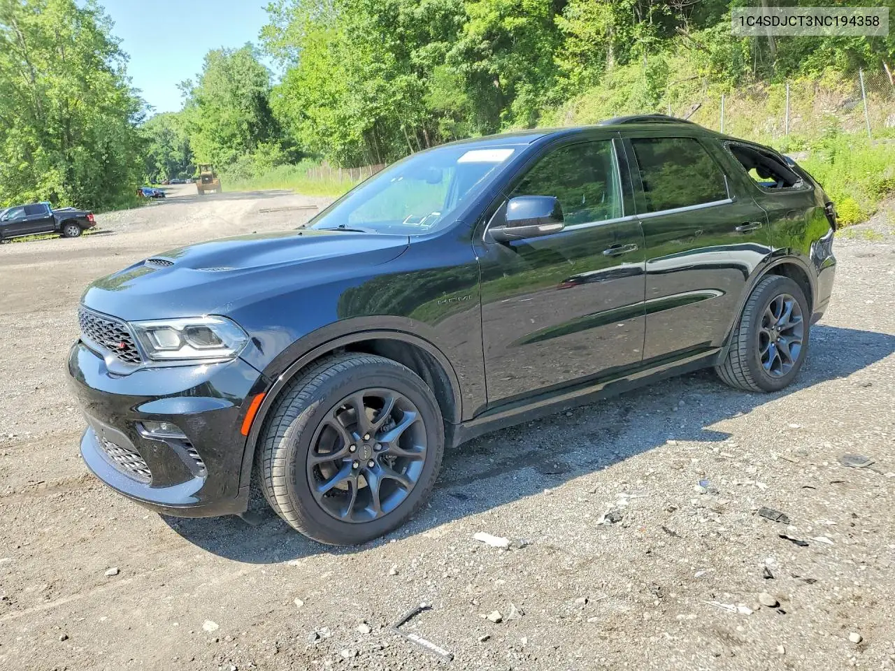 2022 Dodge Durango R/T VIN: 1C4SDJCT3NC194358 Lot: 60370046