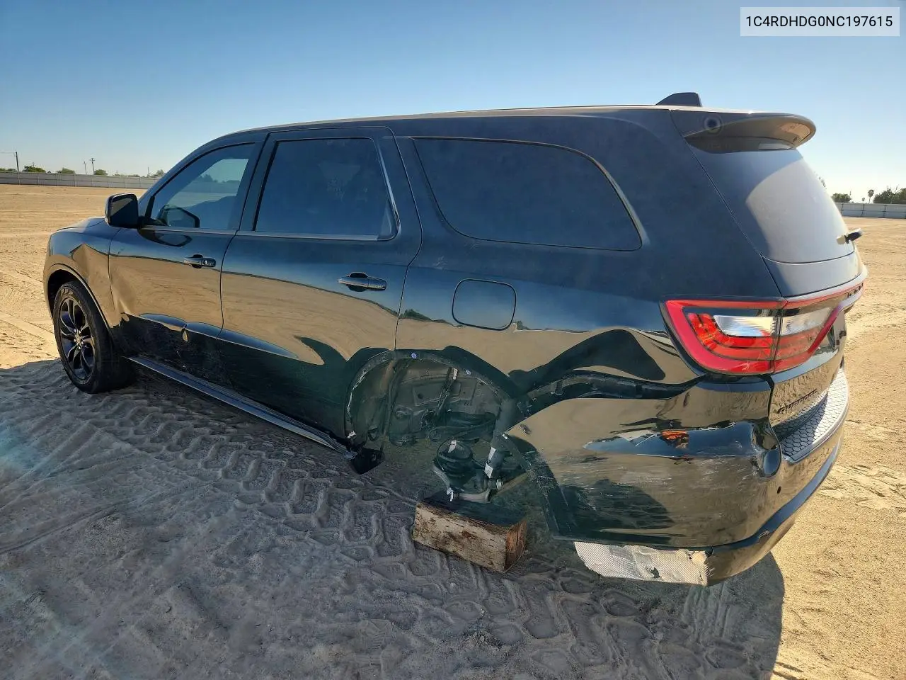 2022 Dodge Durango Gt VIN: 1C4RDHDG0NC197615 Lot: 61182776