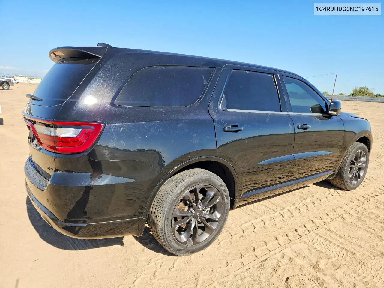 2022 Dodge Durango Gt VIN: 1C4RDHDG0NC197615 Lot: 61182776