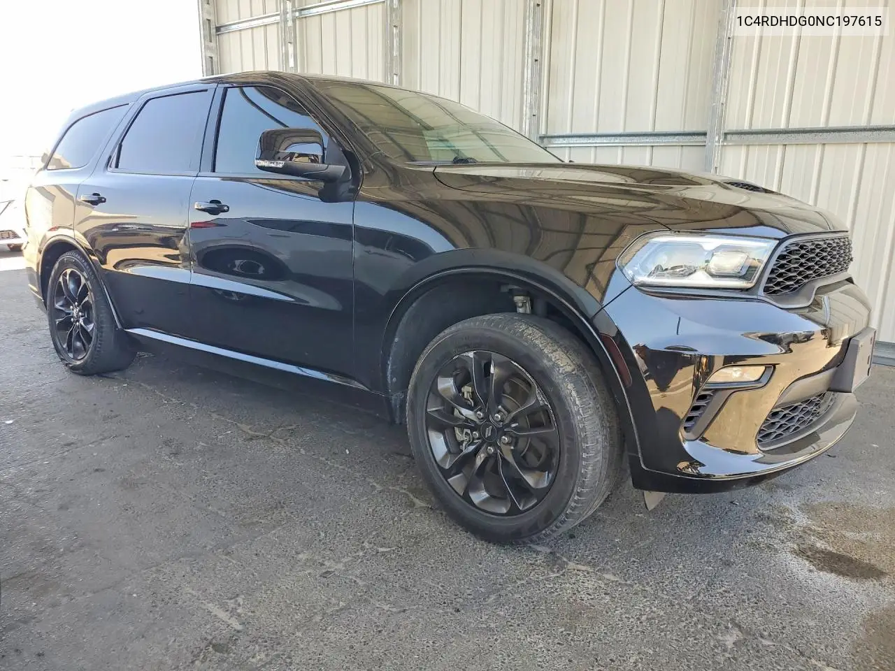 2022 Dodge Durango Gt VIN: 1C4RDHDG0NC197615 Lot: 61182776