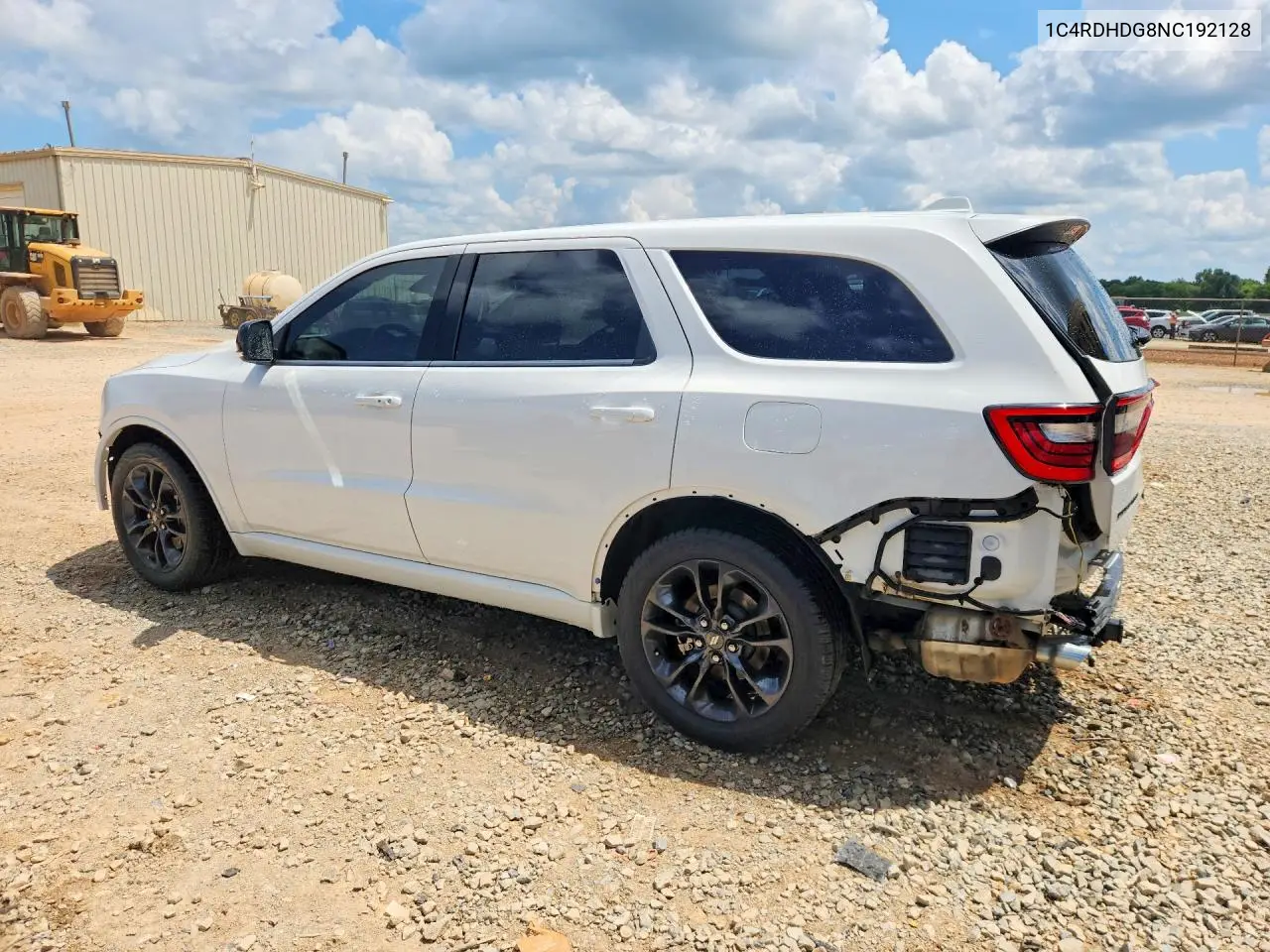 2022 Dodge Durango Gt VIN: 1C4RDHDG8NC192128 Lot: 61533886