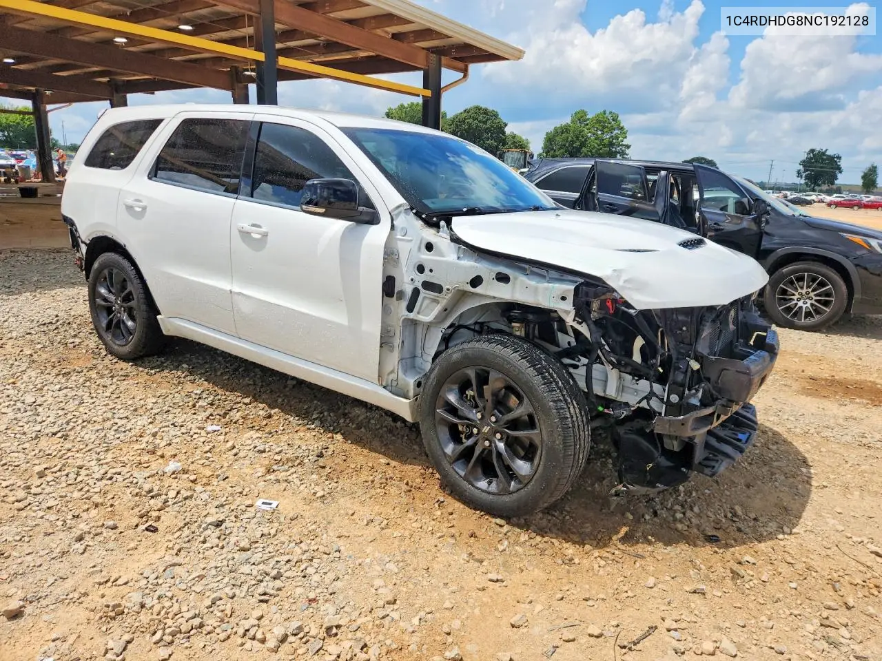 2022 Dodge Durango Gt VIN: 1C4RDHDG8NC192128 Lot: 61533886
