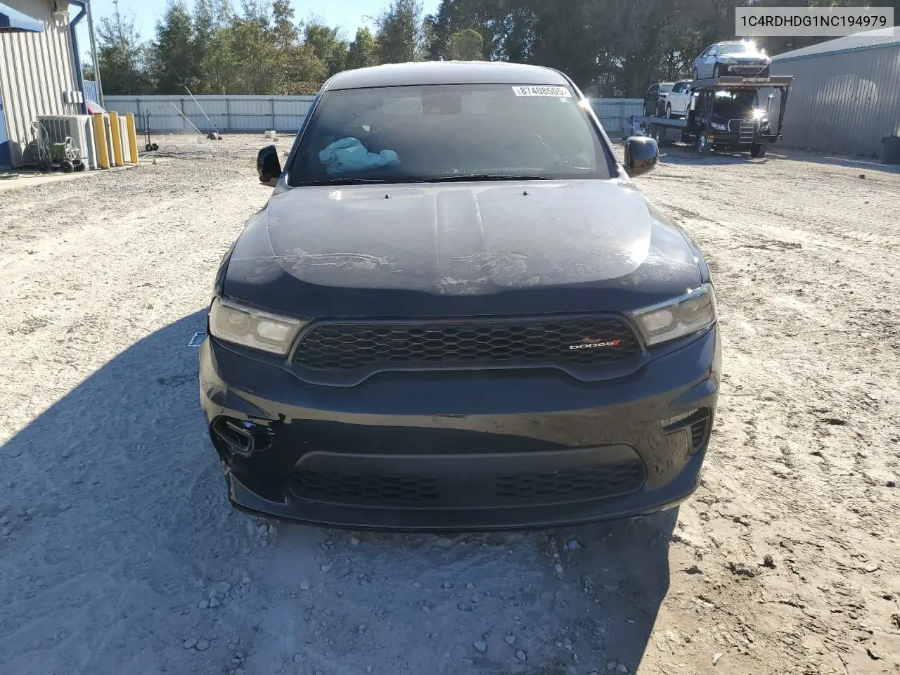 1C4RDHDG1NC194979 2022 Dodge Durango Gt
