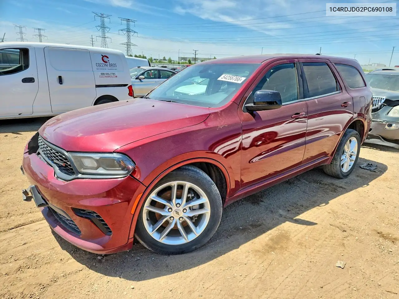 1C4RDJDG2PC690108 2023 Dodge Durango