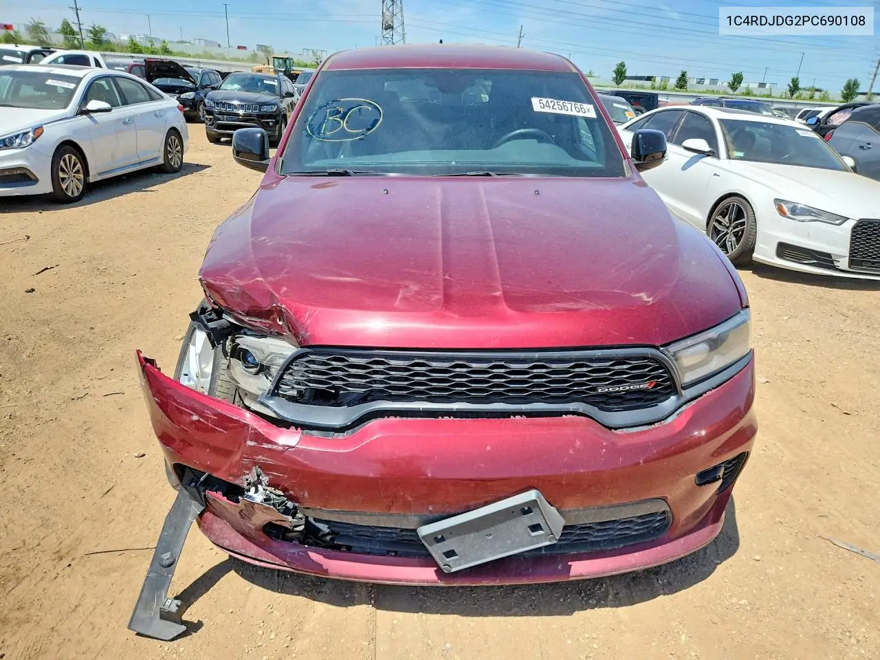 1C4RDJDG2PC690108 2023 Dodge Durango