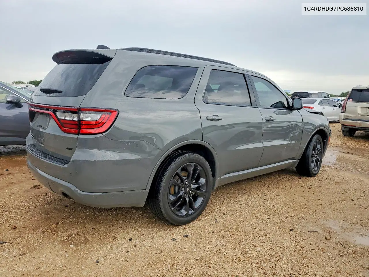 2023 Dodge Durango Gt VIN: 1C4RDHDG7PC686810 Lot: 56326536