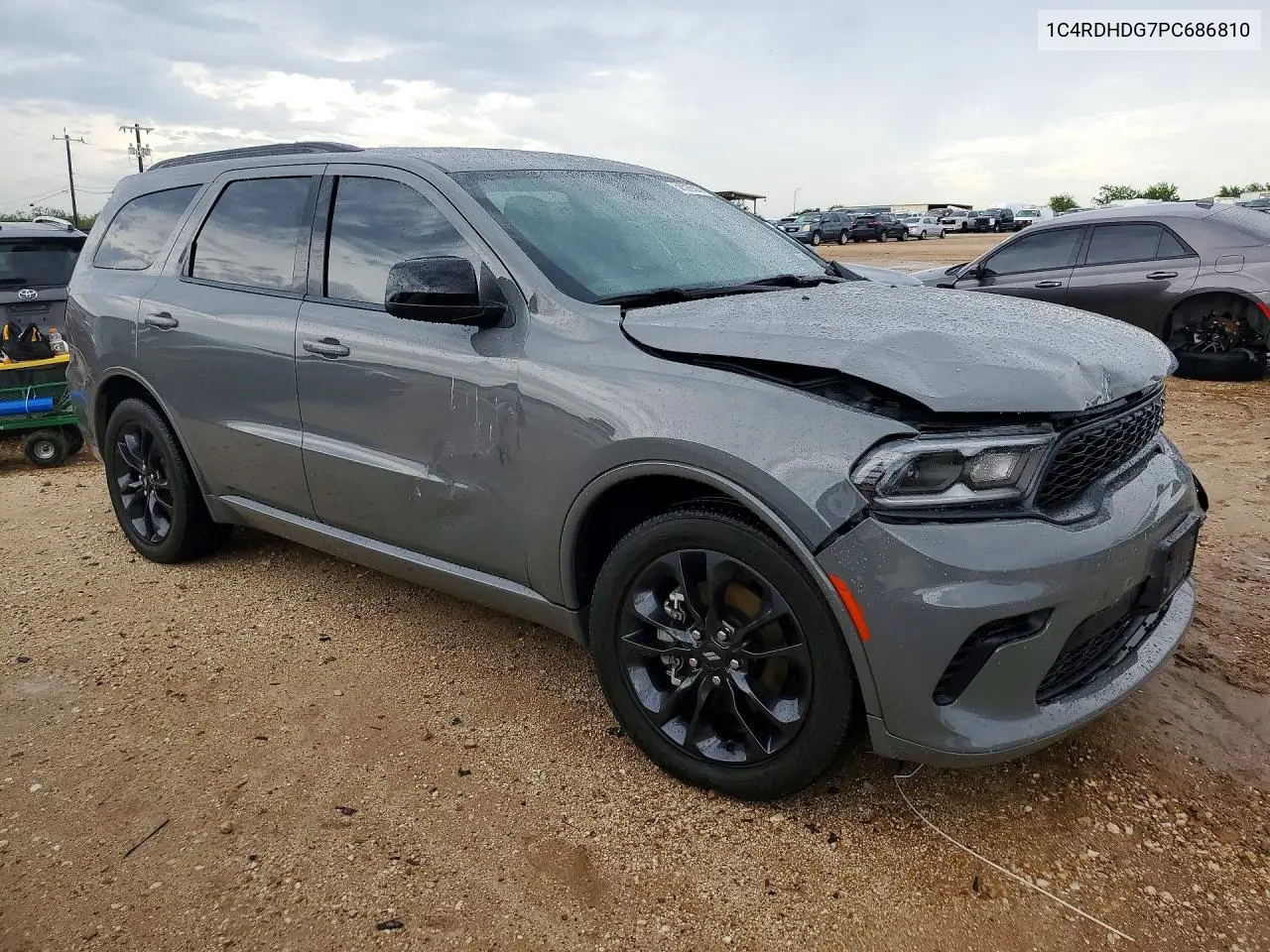 2023 Dodge Durango Gt VIN: 1C4RDHDG7PC686810 Lot: 56326536