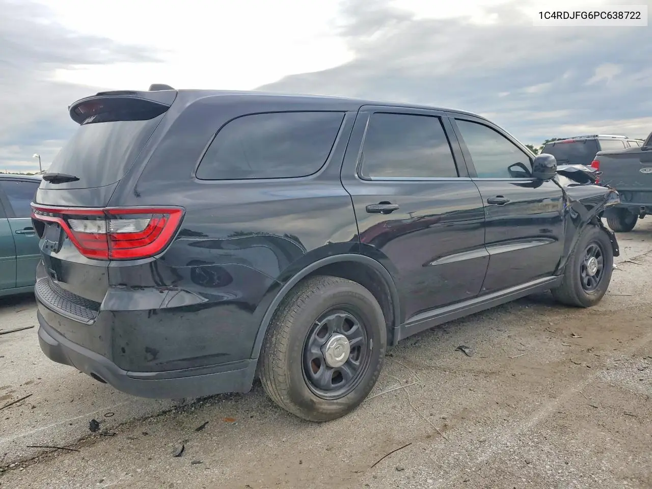 2023 Dodge Durango Pursuit VIN: 1C4RDJFG6PC638722 Lot: 57385986