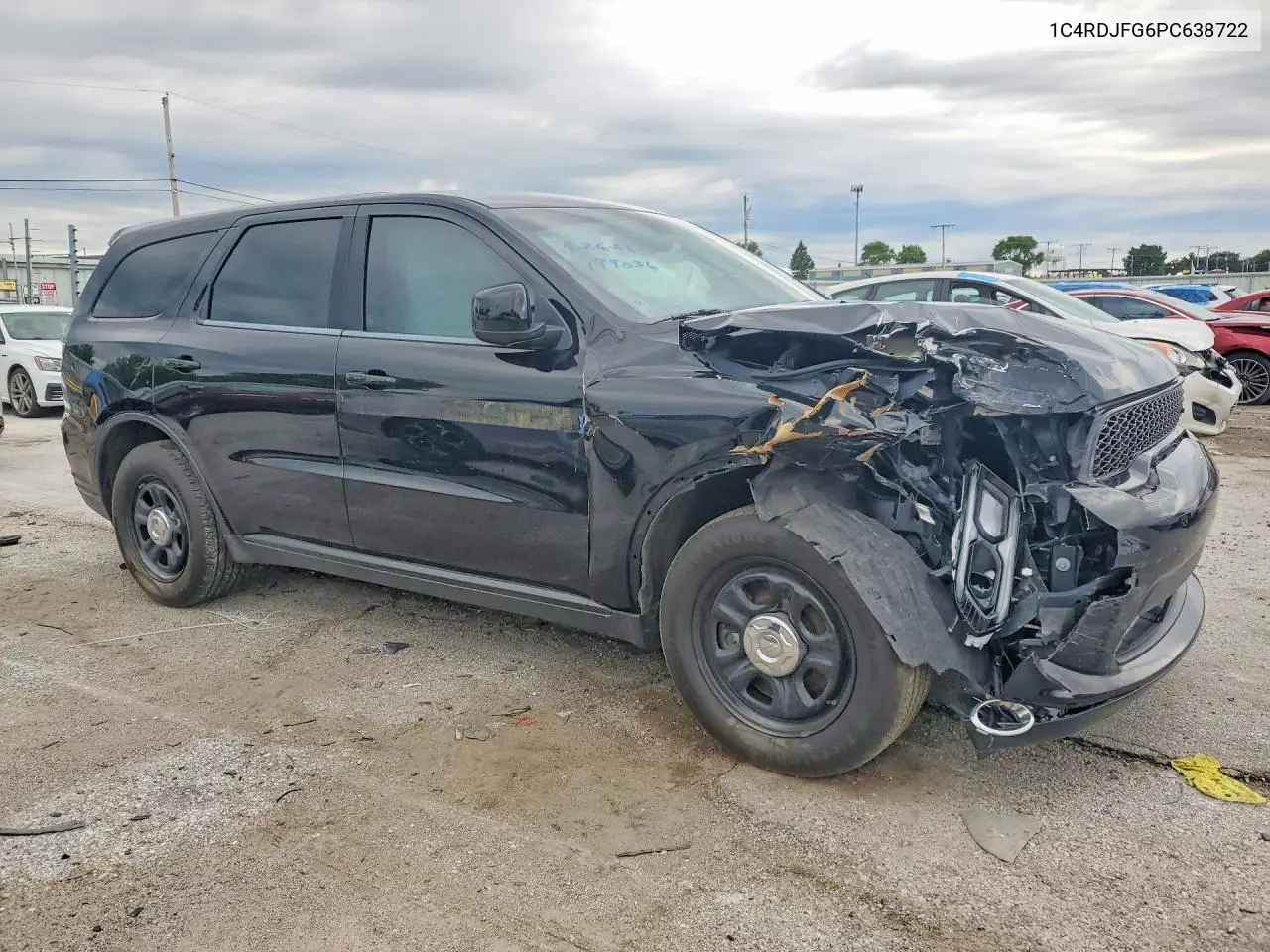 2023 Dodge Durango Pursuit VIN: 1C4RDJFG6PC638722 Lot: 57385986