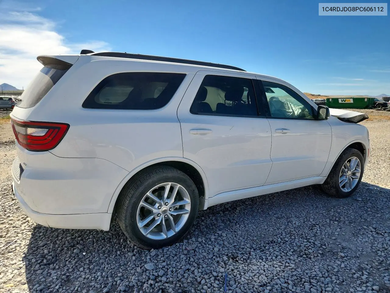 2023 Dodge Durango Gt VIN: 1C4RDJDG8PC606112 Lot: 57426976